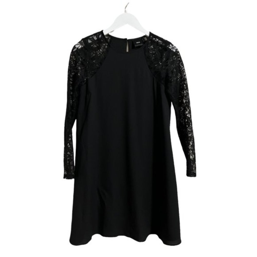 ASOS Maternity Black A-Line Dress Size 2